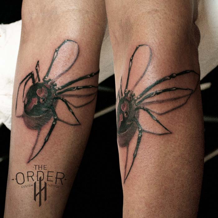 Spider Shadow Tattoo