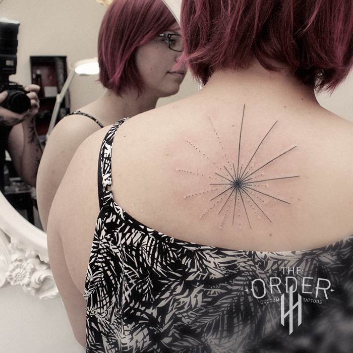 Sacred Geometry Line Work Tattoo – The Order