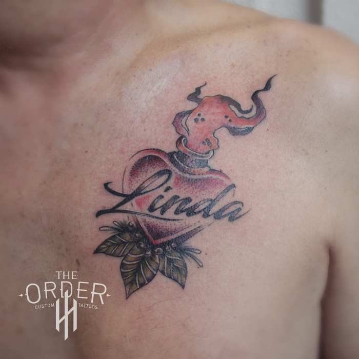 Neo Traditional Heart Tattoo – The ORDER