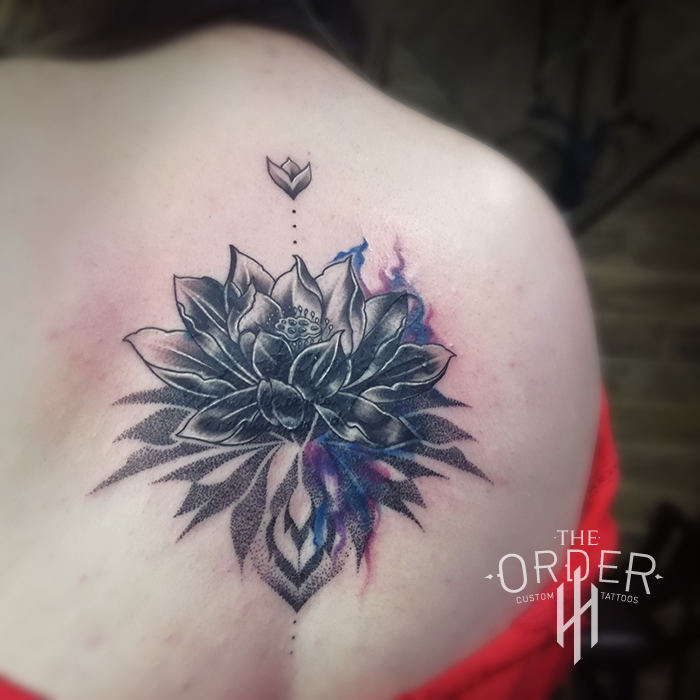 Lotus Flower Tattoo – The Order Custom Tattoos
