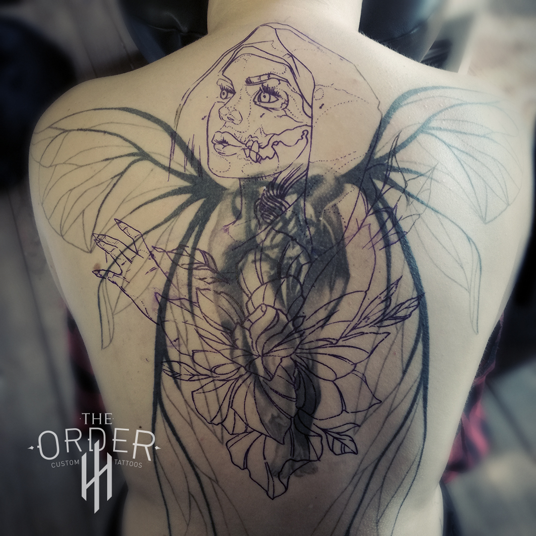 Coverup Tattoo Stencil – The Order Custom Tattoos