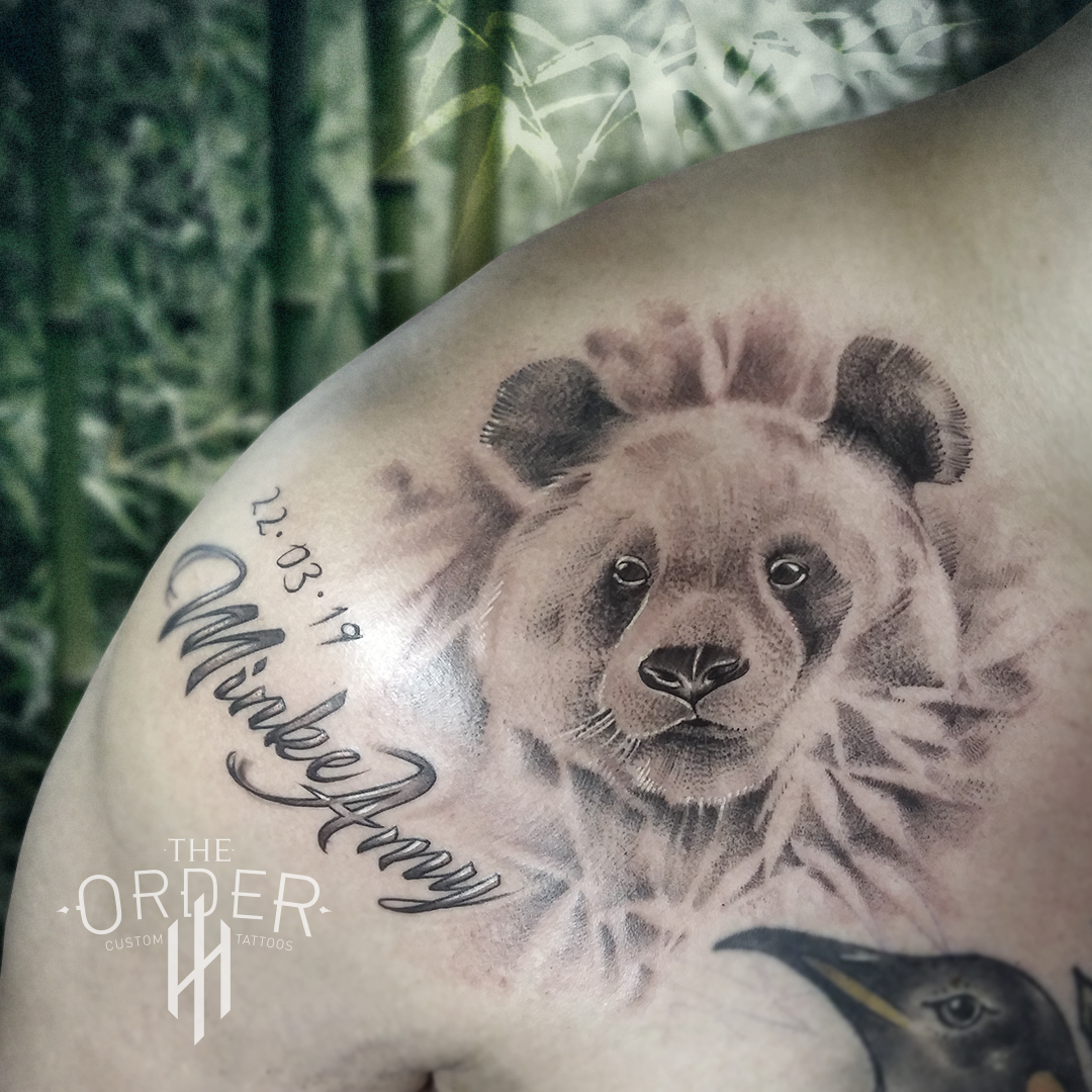 Panda Tattoo – The Order Custom Tattoos