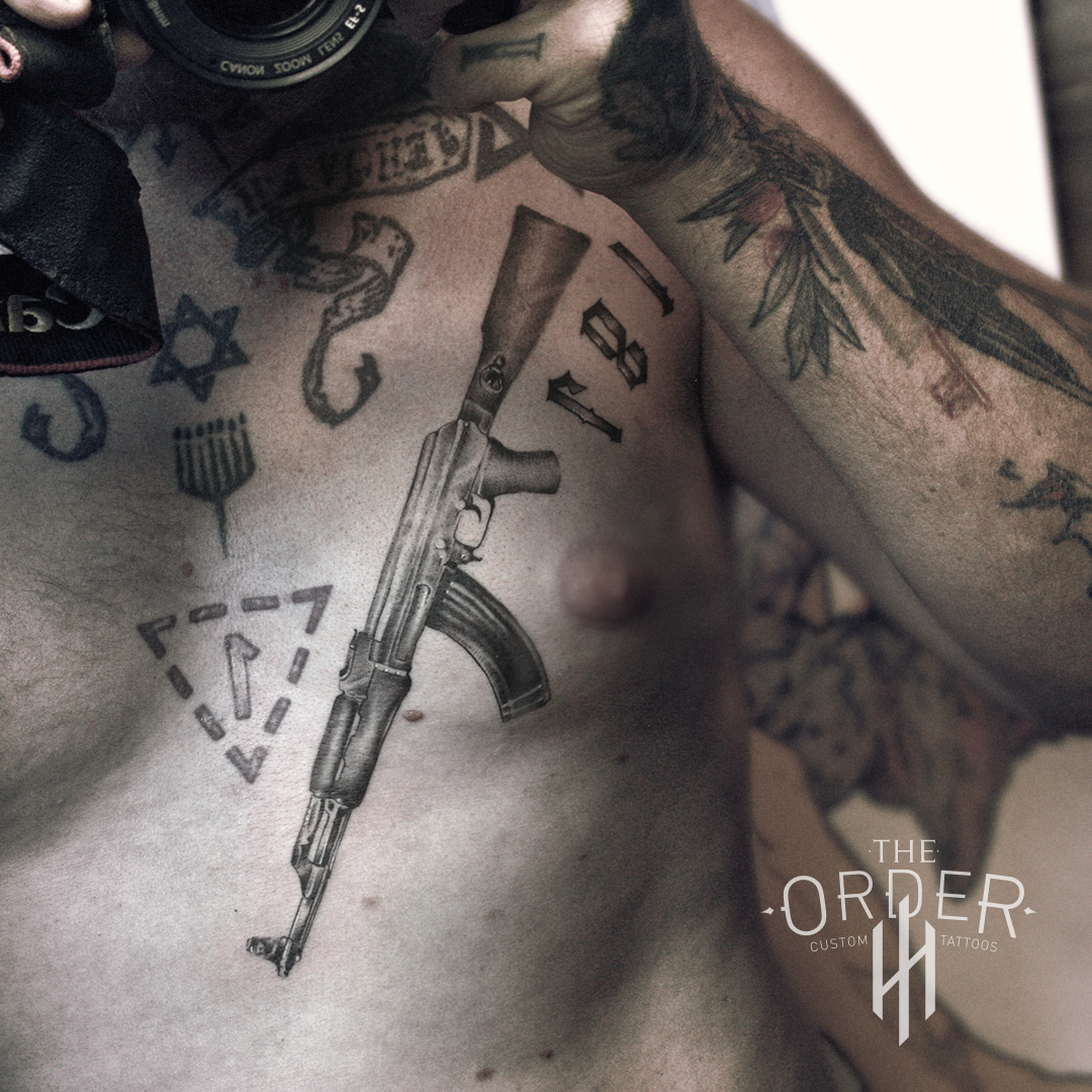 AK 47 Tattoo - The Order Custom Tattoos - The Order Custom Tattoos