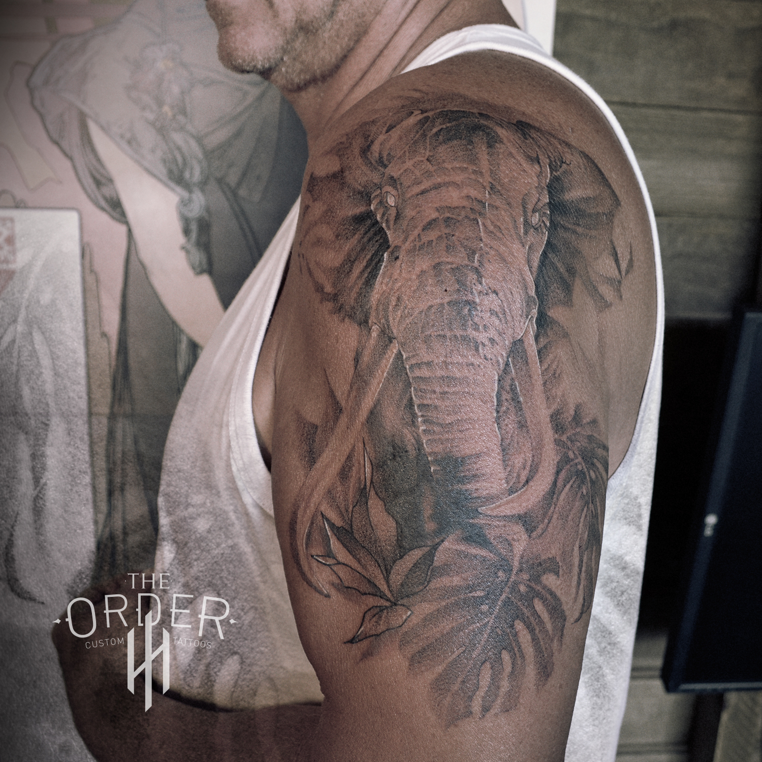 Elephant Tattoo – The Order Custom Tattoos