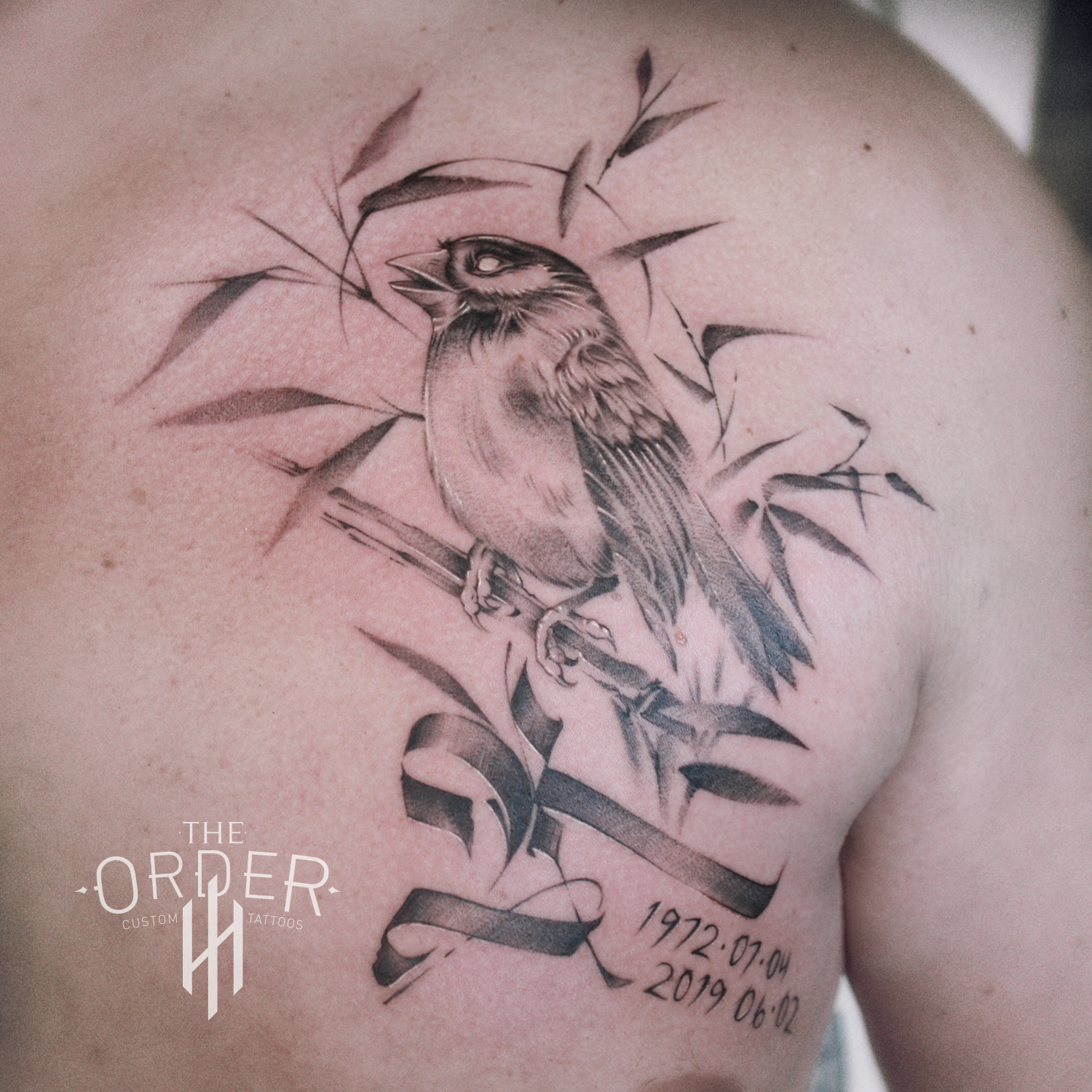 Bird Tattoo – The Order Custom Tattoos