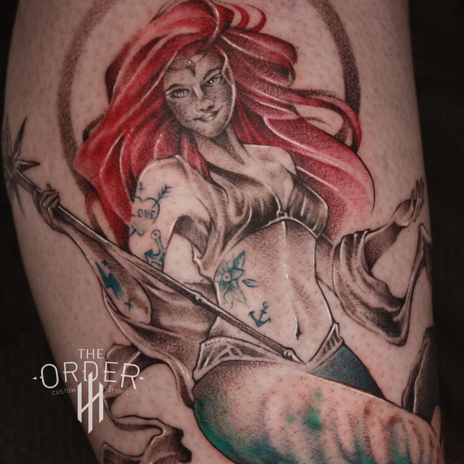 Mermaid Tattoo – The Order Custom Tattoos