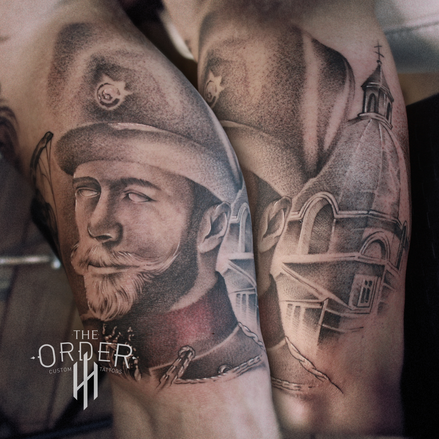Tsar Portrait Tattoo – The Order Custom Tattoos