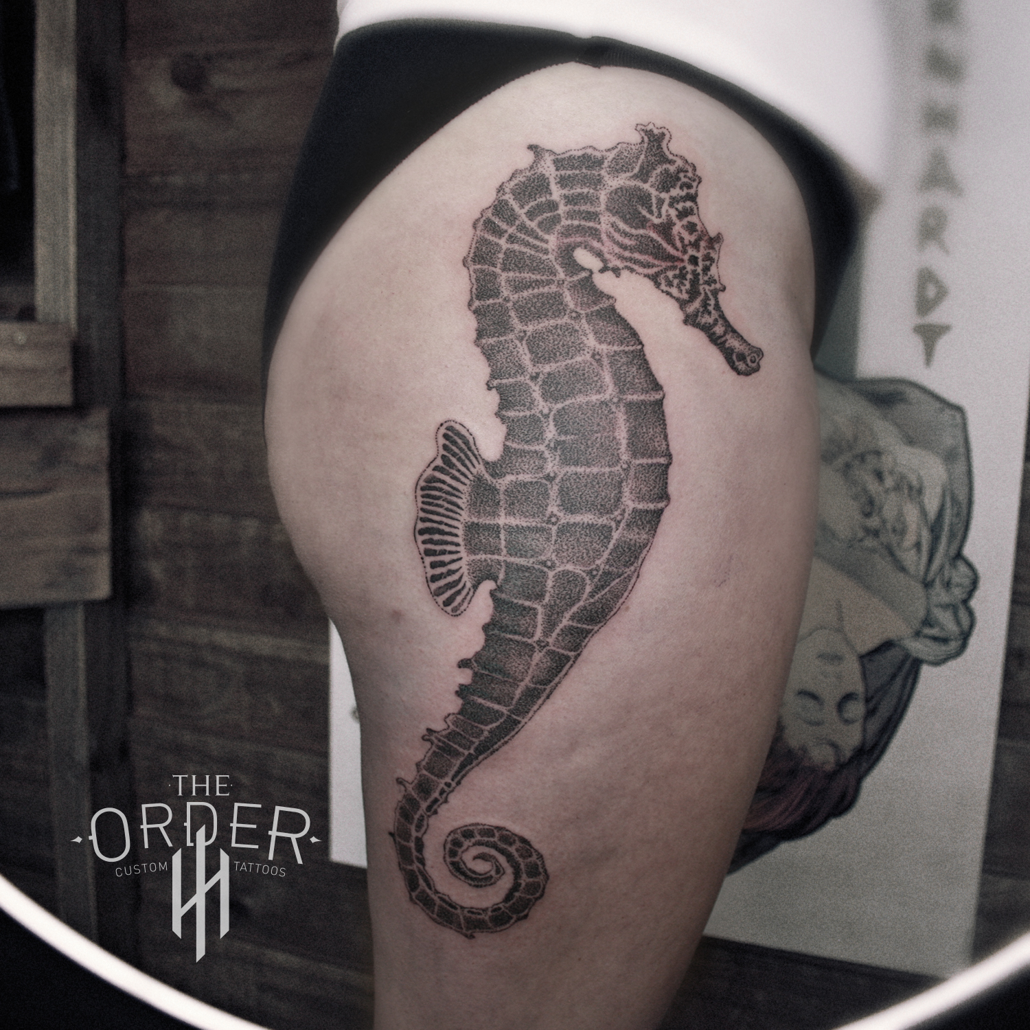 Seahorse Tattoo – The Order Custom Tattoos