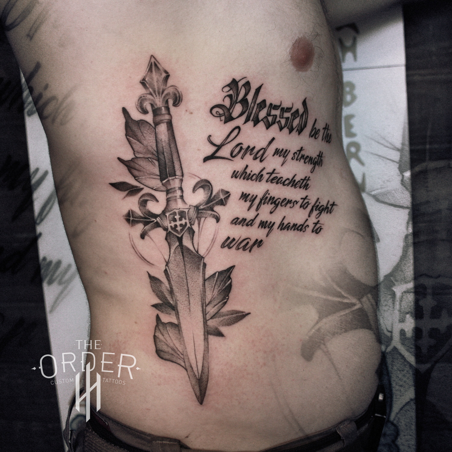 Dagger Tattoo – The Order Custom Tattoos
